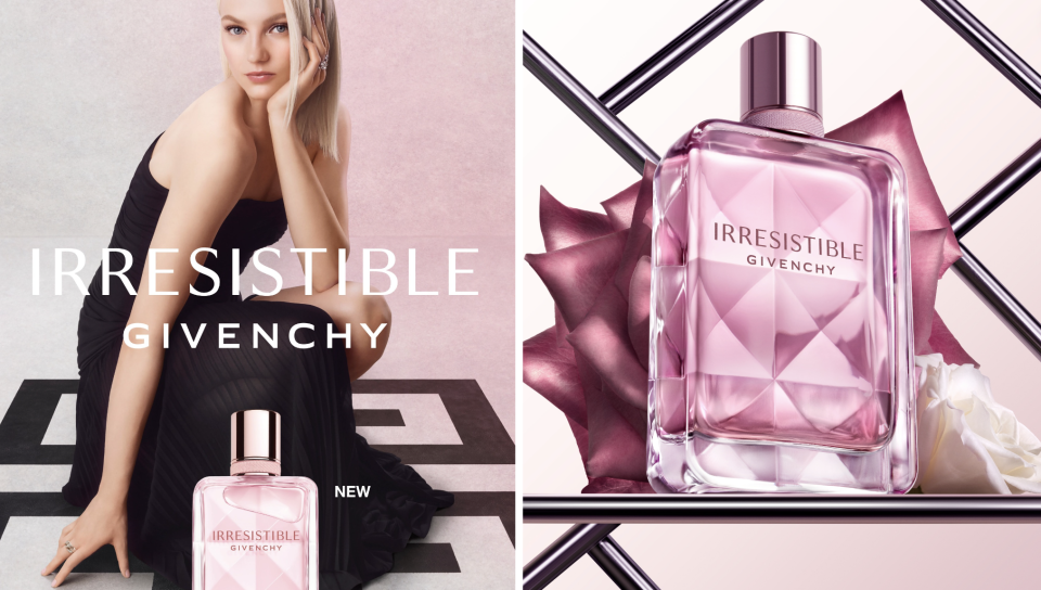 Givenchy's latest Irresistible Eau de Parfum Very Floral – the very epitome of femininity and passion. PHOTO: Givenchy Beauty