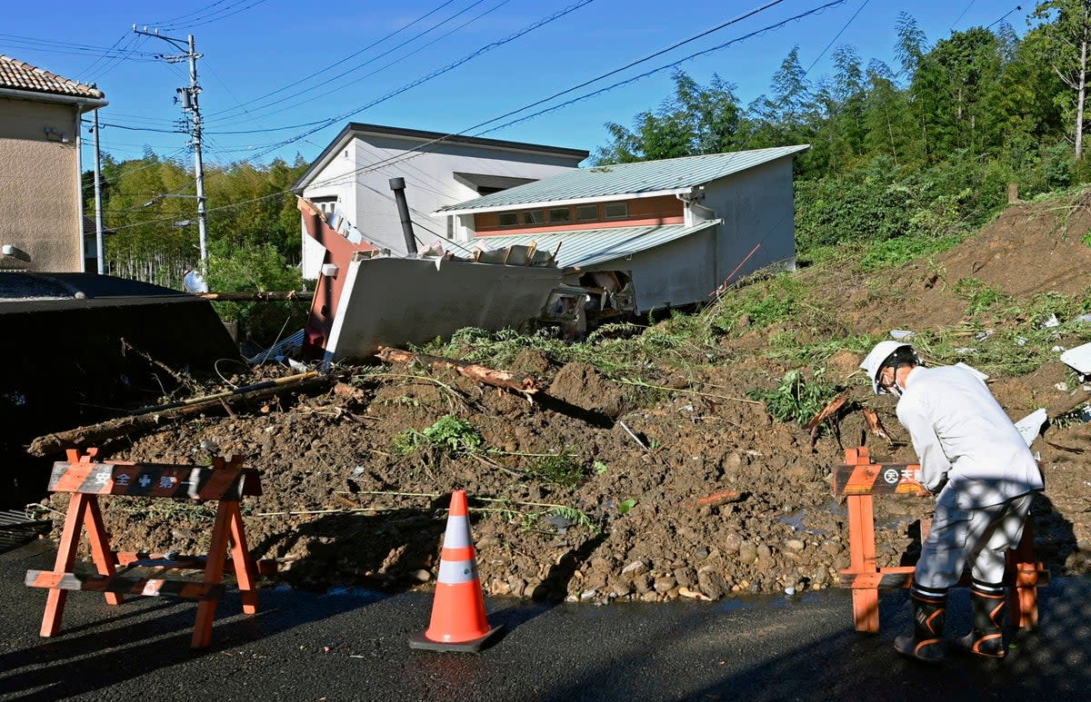 Japan Storm (ASSOCIATED PRESS)