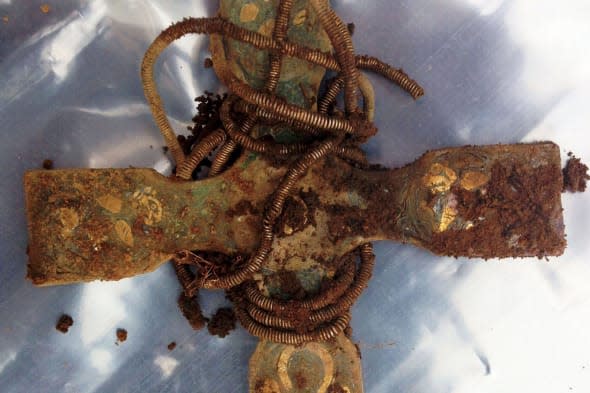 Hoard of Viking treasures found by metal detecting enthusiast in Scotland