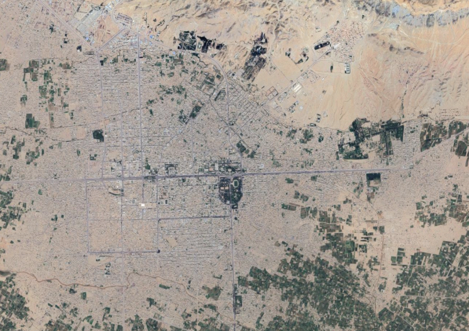 Herat, Afghanistan from above. / Credit: Google Maps