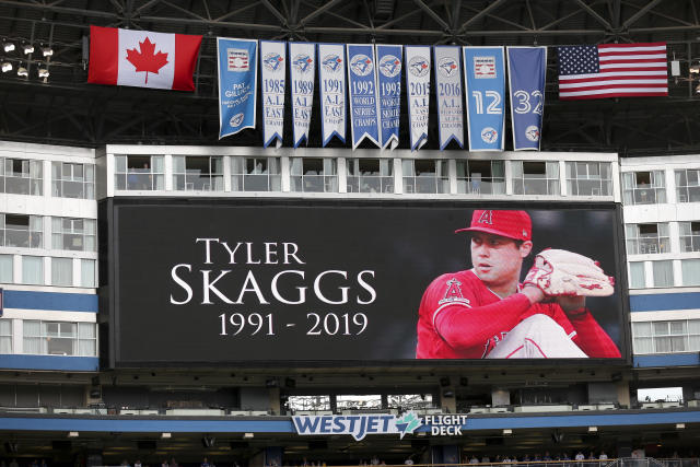 Tyler Skaggs Memorial Service, 07/23/2019