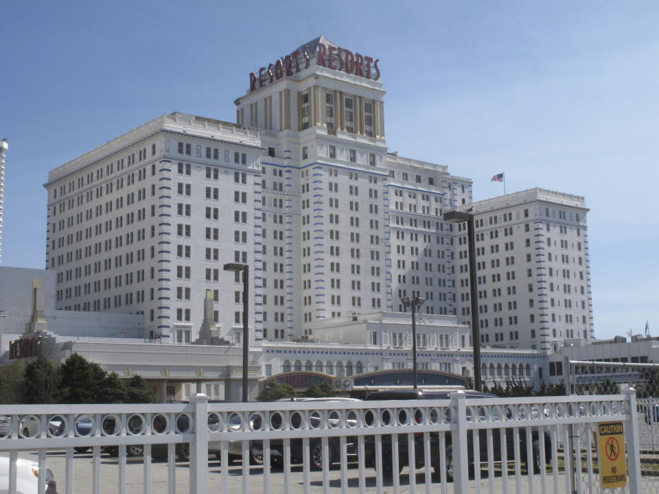 The exterior of Resorts casino in Atlantic City, N.J., is shown Oct. 1, 2020. Steve Norton, who ran Resorts when it opened in 1978, as the first U.S. casino outside Nevada, died Nov. 12, 2023 at age 89. He also advised places around the world on how to set up, operate and regulate casinos. (AP Photo/Wayne Parry)