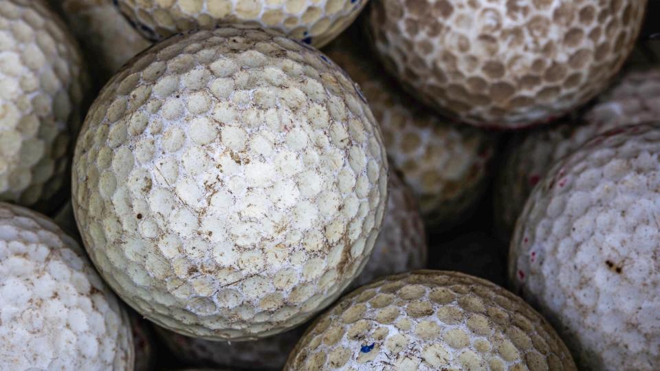 used golf balls