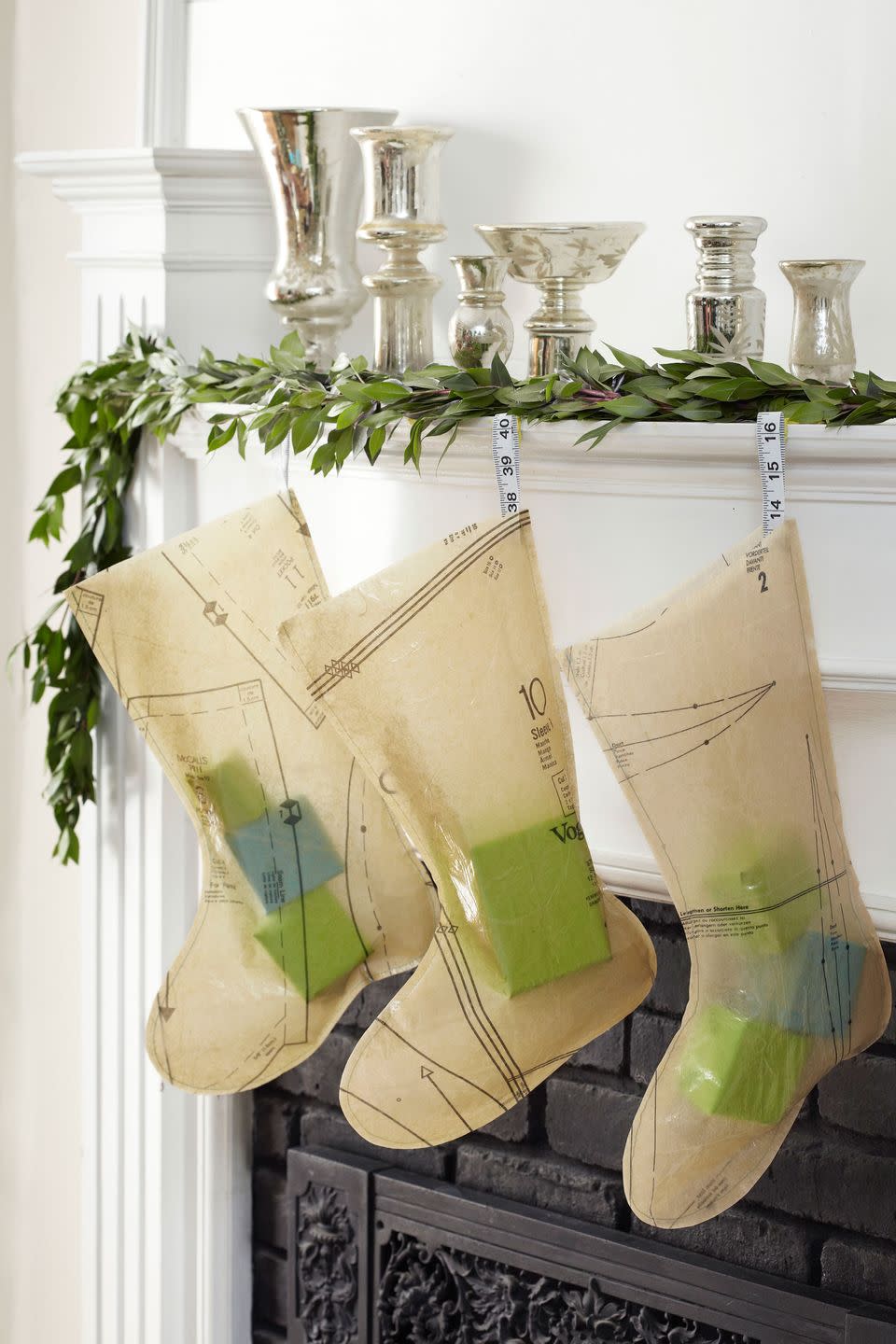 Vintage Sewing Pattern Christmas Stockings