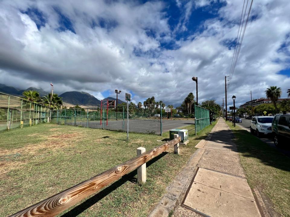 Maluuluolele Park in lanai hawaii