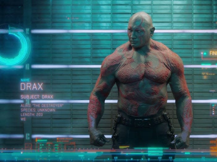 drax the destroyer guardians of the galaxy