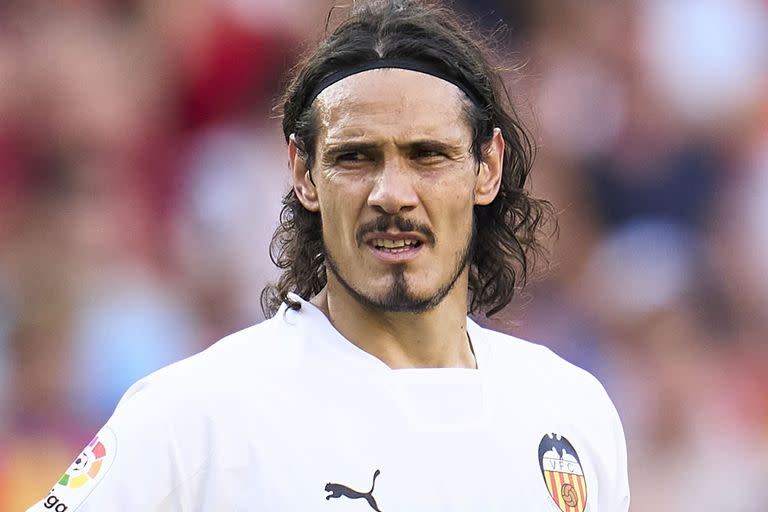 El último club de Edinson Cavani en Europa fue Valencia de España, donde jugó una temporada