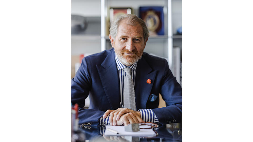 Fabrizio Buonamassa Stigliani, chief watch designer at Bulgari