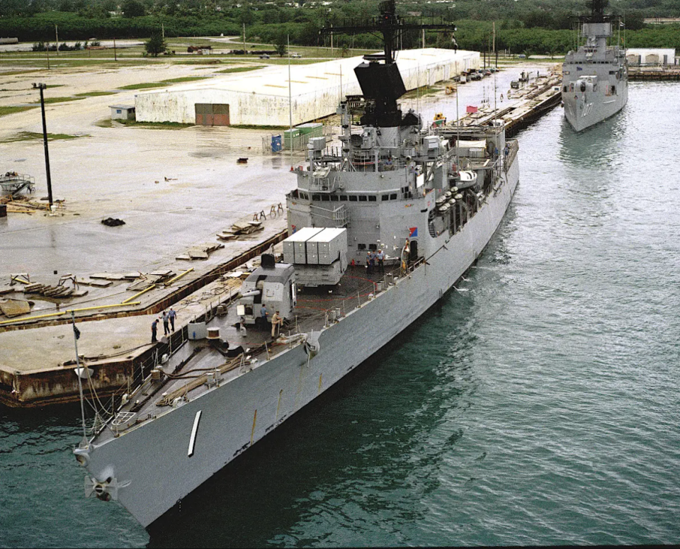 USS <em>Brooke</em> (FFG-1), the lead ship of its class. <em>U.S. Navy</em>