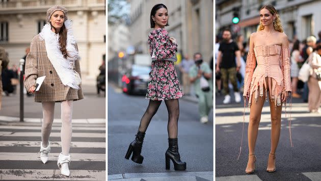 What I wore this week: fancy tights, Fashion