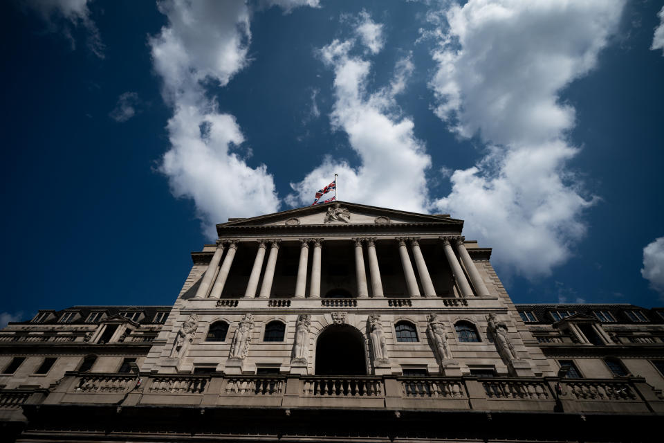 The Bank of England issued its 13th interest rate hike in a row. (PA)
