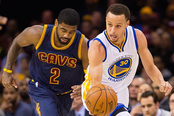 Getty Images: Kyrie Irving v Steph Curry will be a lot of fun to watch.