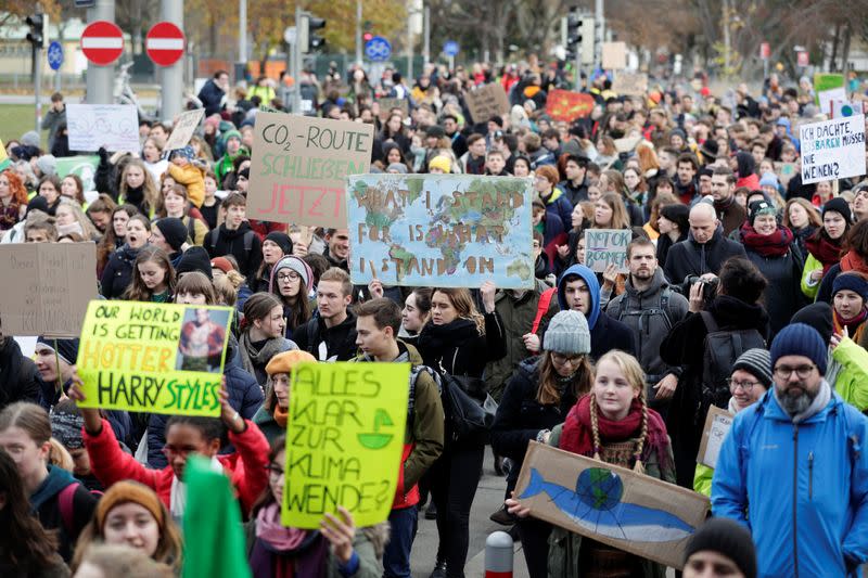 Global Climate Strike of the Fridays for Future movement in Vienna