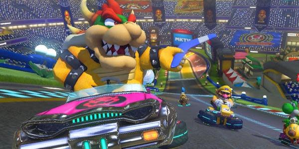 Mario Kart 8 Deluxe se lleva la bandera a cuadros en Reino Unido 