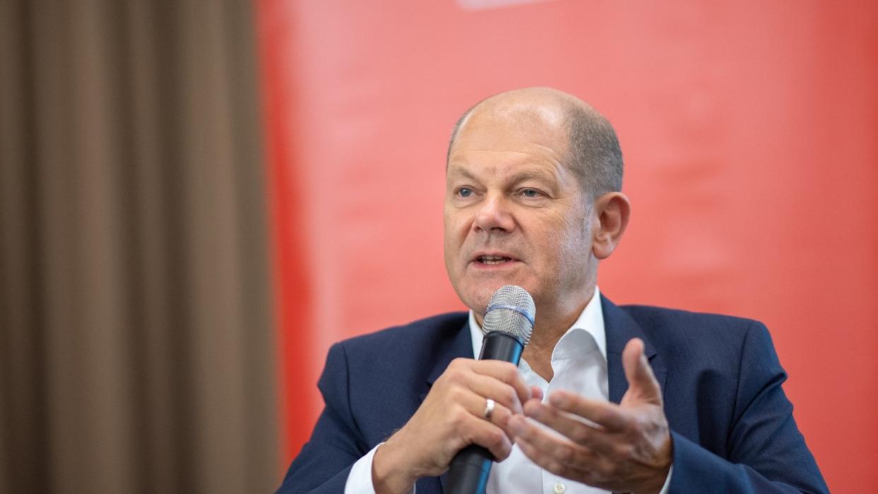 Bundesfinanzminister Olaf Scholz unterstützt die SPD-Pläne zur Vemögensteuer. Foto: Monika Skolimowska