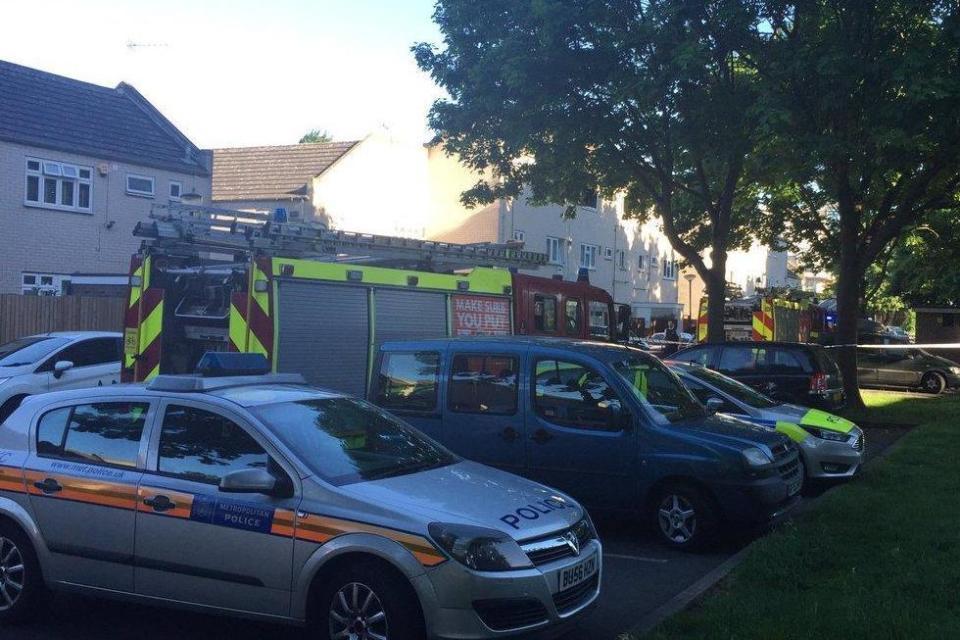 Thamesmead: Woman fighting for life after 'falling from building during house fire': Greenwich MPS