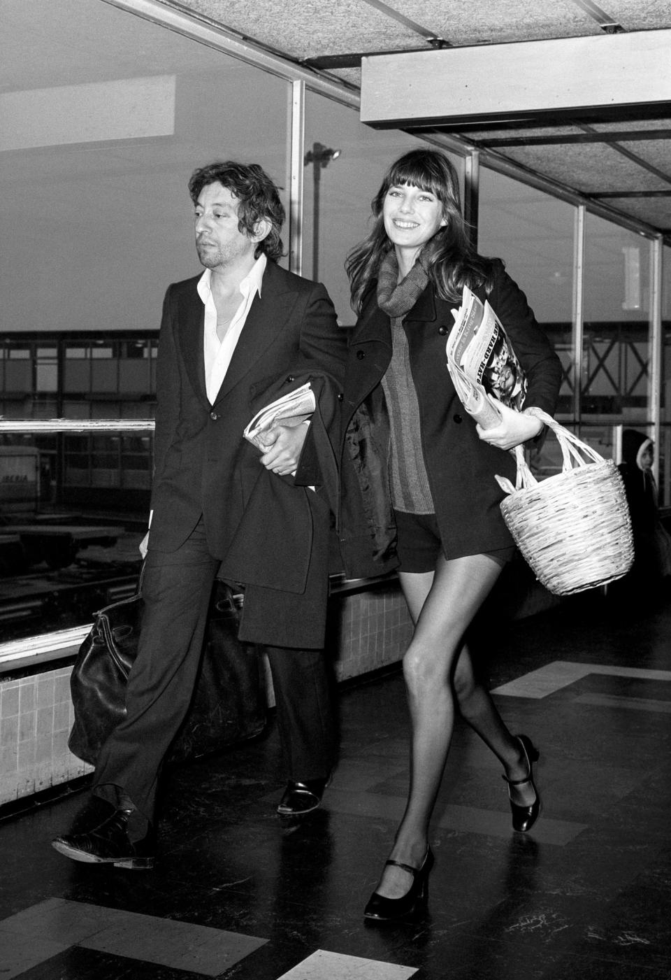 Jane Birkin and Serge Gainsbourg