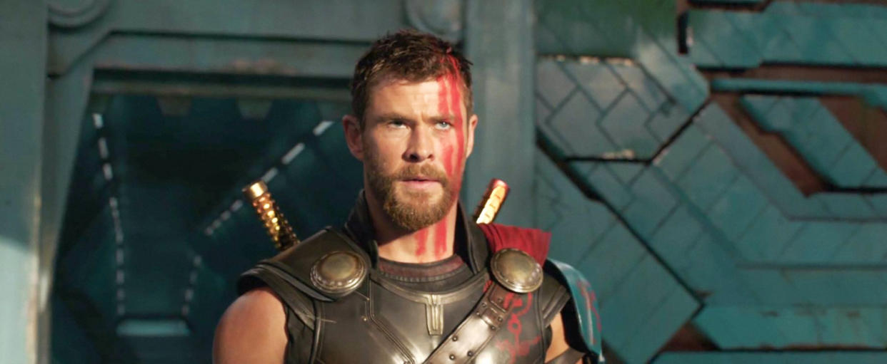 Chris Hemsworth in <em>Thor: Ragnarok.</em> (Photo: Walt Disney Studios Motion Pictures/courtesy Everett Collection)