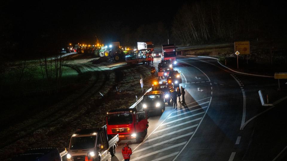 Zwar hat die Bundesregierung ihre Sparpläne abgemildert, doch das reicht den Landwirten nicht. (Bild: dpa)