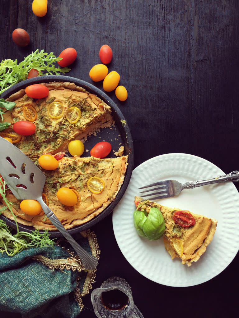 Savory Pumpkin Quiche