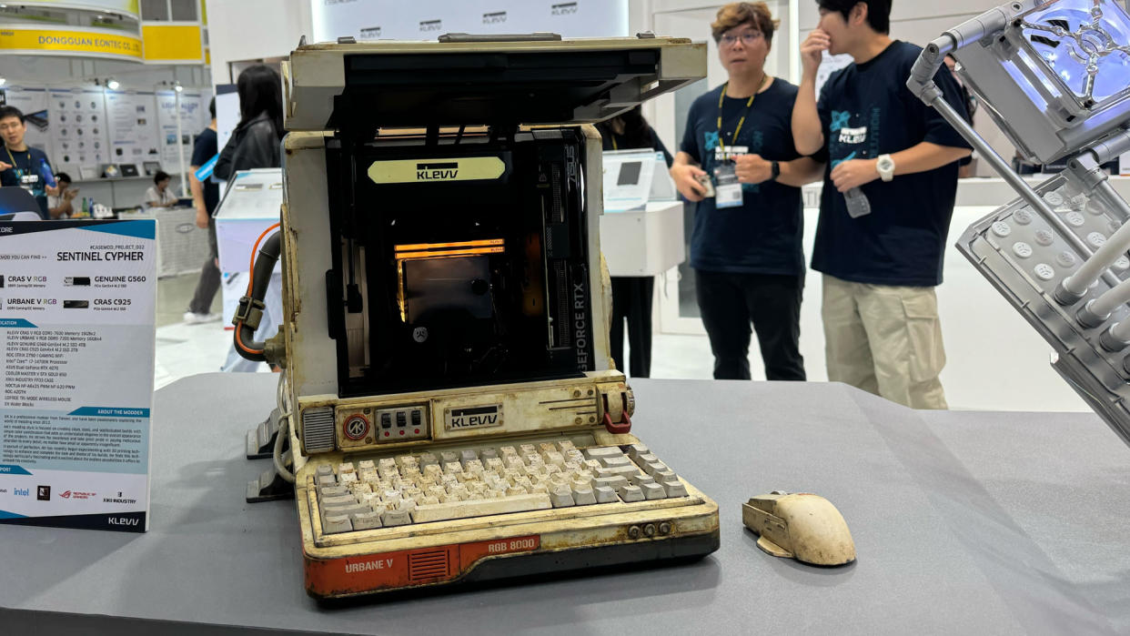  Sentinel Cypher 1 custom PC at Computex 2024. 