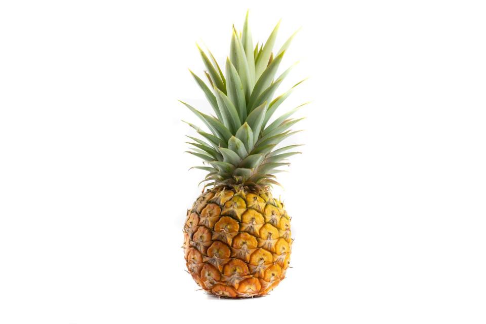 pineapple isolated on white background