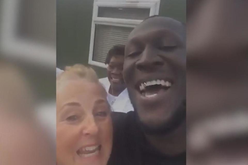 Stormzy films spontaneous singalong to Shut Up with fan’s mum backstage at V Festival