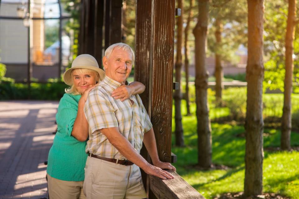 “We have $300,000 in non-retirement funds (60% cash), $1 million in a home, retirement accounts with $1.1 million in CDs and $1.8 million in stock funds.” (Photo subjects are models.)