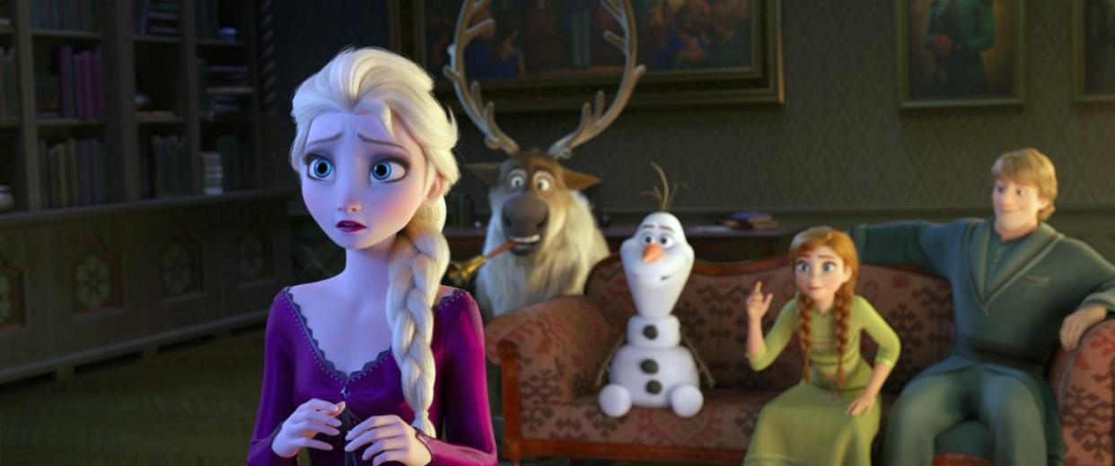 Frozen 2 tells a fantastical tale infused with an environmental message as "Frozen sisters" Elsa and Anna try to save humanity and the environment. (Disney)