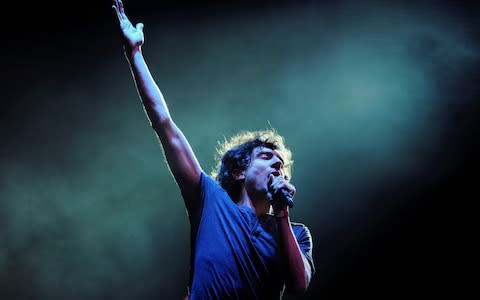 Northern Irish Singer Lightbody from Snow Patrol performs on stage in Hyde Park in London - Credit: Reuters