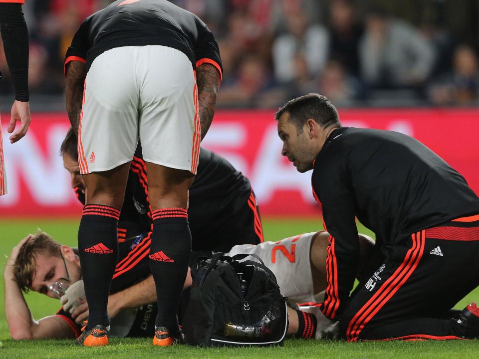 Luke Shaw reveals he nearly lost his right leg after horror injury while playing for Manchester United