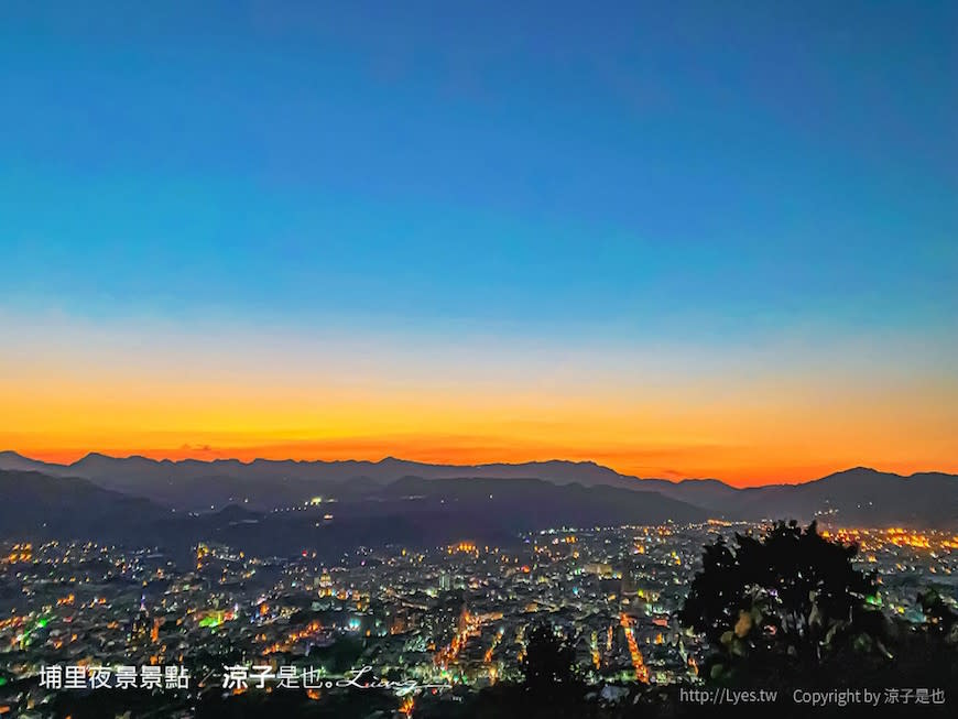 南投埔里｜虎頭山觀景台