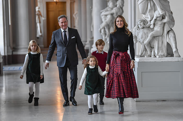 La familia de Magdalena de Suecia