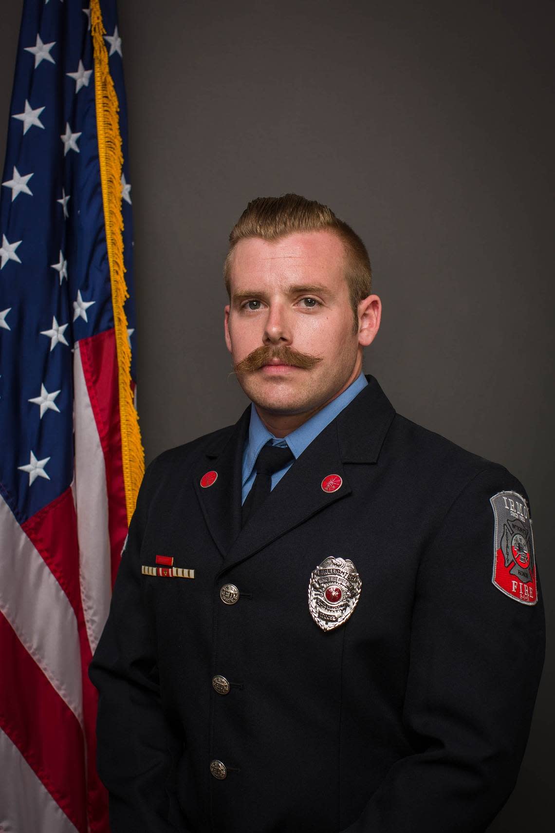 Irmo firefighter Michael Muller was killed on Friday, May 26, 2023, while fighting an apartment fire in Columbia.