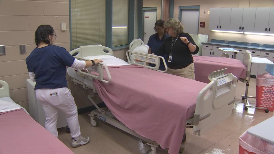 The Congresswoman Murphy plans to help fund Seminole County High's nursing program