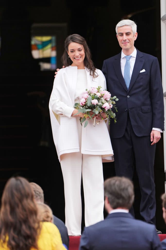 civil wedding of her royal highness alexandra of luxembourg nicolas bagory at luxembourg city hall