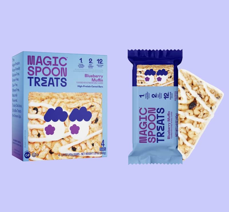 Blueberry Muffin Cereal Treats, 4 Boxes