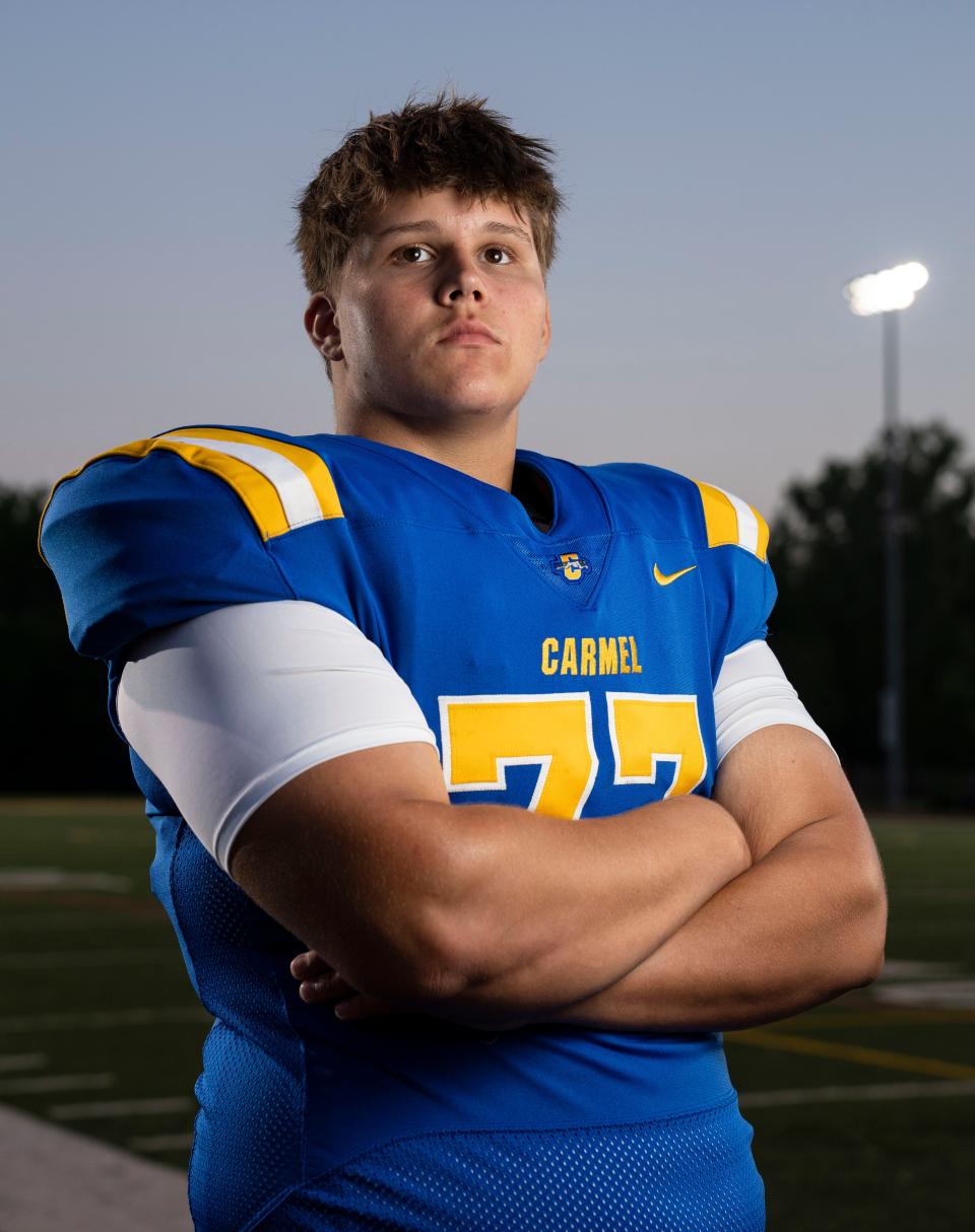 Carmel Ethan Trent photographed on Tuesday, July 19, 2022 at Brebeuf Jesuit Preparatory School in Indianapolis. 