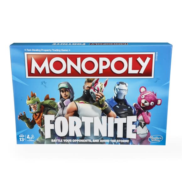 Hasbro's Fortnite Monopoly game.