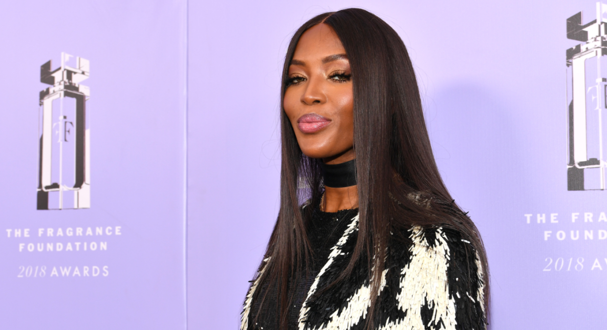 Naomi Campbell at The Fragrance Foundation 2018 Awards