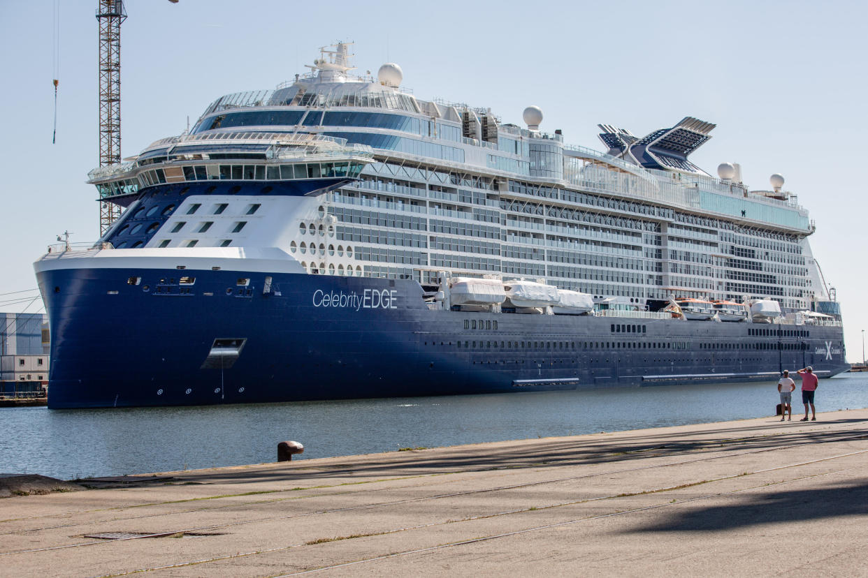 Capt. Kate McCue will soon be at the helm of the Celebrity Edge cruise ship, operated by Royal Caribbean Cruises Ltd. (Photo: Marlene Awaad/Bloomberg)