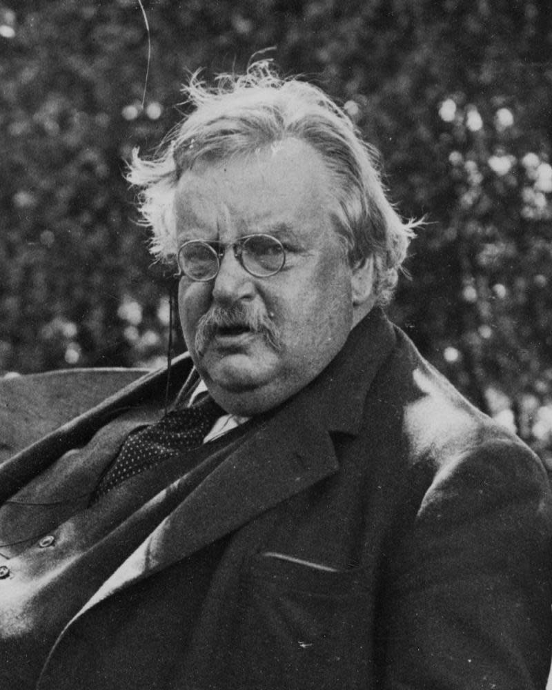 GK Chesterton.