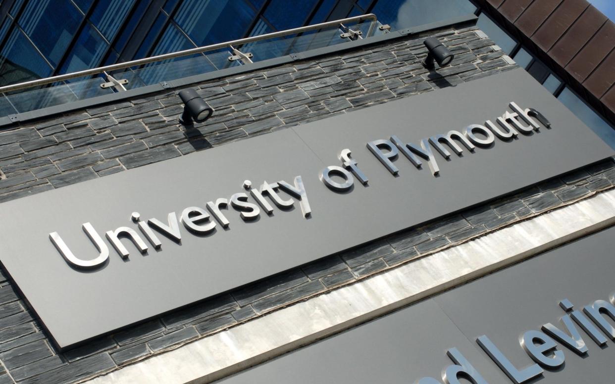 Plymouth University rebrand - www.alamy.com