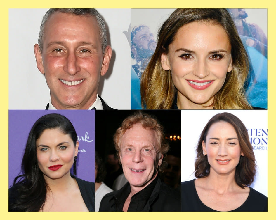 Clockwise from left: Adam Shankman, Rachael Leigh Cook, Bree Turner, Robert Iscove and Jodi Lyn O'Keefe.&nbsp; (Photo: Getty Images)