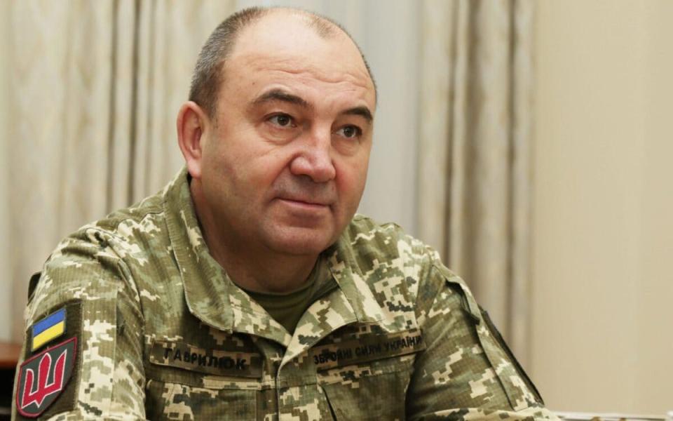 Lt Gen Ivan Havrylyuk said most of the equipment and ammunition pledged by the US in April was still in transit