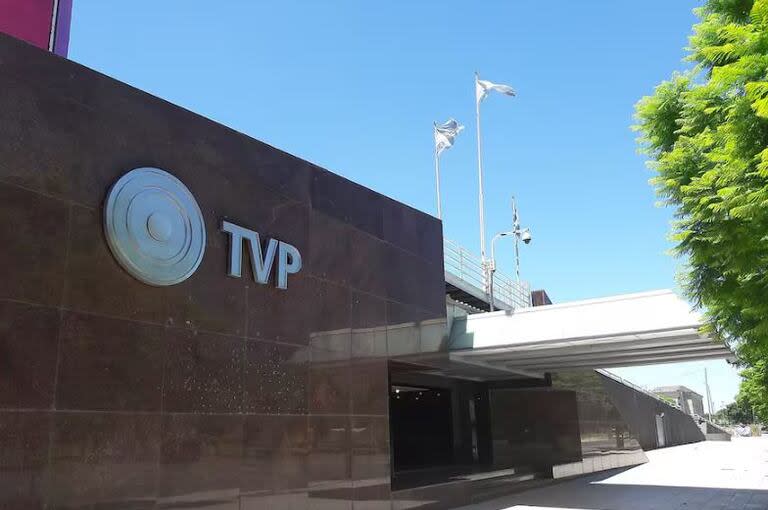 La sede de la Televisión Pública en la que murió un vigilador este sábado