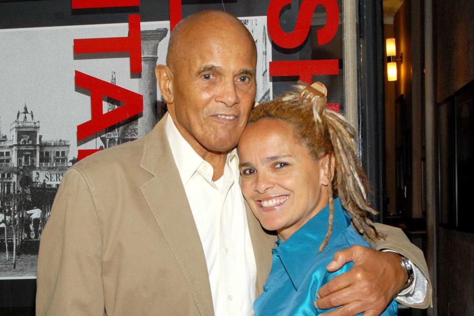 <p>Michael N. Todaro/FilmMagic</p> Harry Belafonte and Shari Belafonte in New York City in October 2010