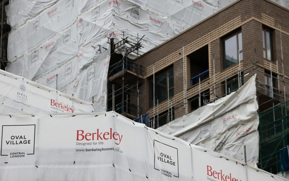 Berkeley Homes aims to make at least £1.5bn of pre-tax profit over the next two years