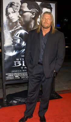 Paul "HHH" Levesque at the Hollywood premiere of New Line Cinema's Blade: Trinity
