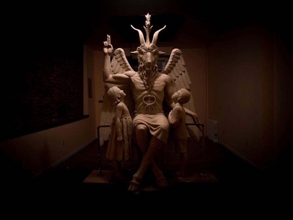 A Satanic Temple member who won the right to give the opening prayer at a government meeting in Alaska has prompted a protest from officials after declaring “Hail Satan”.Iris Fontana’s invocation triggered a walkout by the mayor of Kenai Peninsula Borough, several members of the regional assembly and people in the audience.The borough had previously restricted people from giving invocations unless they belonged to official religious organisations with an established presence on the peninsula.It was forced to change its policy in November after the Alaska Supreme Court ruled it was unconstitutional.Ms Fontana was one of the plaintiffs in the lawsuit, along with an atheist and a Jewish woman.During her invocation on Tuesday, she said: “Let’s cast aside our differences, to use reason, logic, science and compassion to create solutions for the greater good of our community. It is done, hail Satan.”Borough mayor Charlie Pierce and assembly members Norm Blakeley and Paul Fischer were among those who left the assembly chambers before returning for the meeting.Around 40 protesters gathered outside the administration building holding sighs saying “reject Satan and his works” and “know Jesus and his love”.One of them, William Siebenmorgen, flew from Pennsylvania to Alaska for the event in Kenai, around 75 miles south of Anchorage.“God will be pleased with our public prayers of reparation,” he told local radio station KSRM. “We want God’s blessings on America, not Satan’s curses. Lucifer is the eternal loser. Let’s keep him out.” The Satanic Temple claims it does not believe in the existence of the devil or the supernatural and argues that “to embrace the name Satan is to embrace rational inquiry removed from supernaturalism and archaic tradition-based superstitions.”Additional reporting by Associated Press